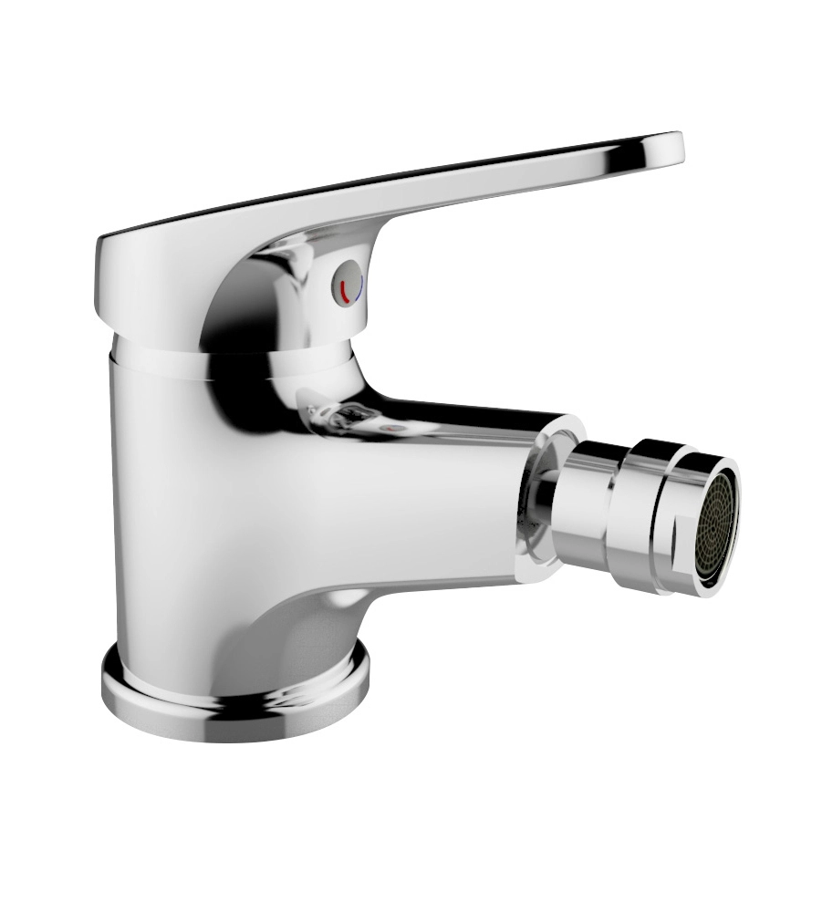 MISCELATORE MONOCOMANDO PER BIDET "MIA" CROMO 40MM